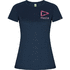 Imola naisten lyhythihainen urheilu-t-paita, tummansininen lisäkuva 1