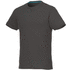 Jade lyhythihainen miesten t-paita, materiaali kierrätetty GRS, myrskyinen-harmaa liikelahja logopainatuksella