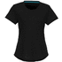 Jade naisten lyhythihainen t-paita, kierrätettyä materiaalia, musta lisäkuva 2