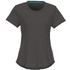 Jade naisten lyhythihainen t-paita, kierrätettyä materiaalia, myrskyinen-harmaa lisäkuva 2