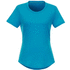 Jade naisten lyhythihainen t-paita, kierrätettyä materiaalia, sininen lisäkuva 2