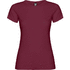 Jamaica naisten lyhythihainen t-paita, granaatti liikelahja logopainatuksella