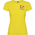 Jamaica naisten lyhythihainen t-paita, keltainen lisäkuva 1