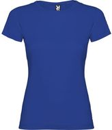 Jamaica naisten lyhythihainen t-paita, kuninkaallinen liikelahja logopainatuksella
