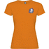 Jamaica naisten lyhythihainen t-paita, oranssi lisäkuva 1