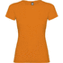 Jamaica naisten lyhythihainen t-paita, oranssi liikelahja logopainatuksella