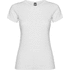 Jamaica naisten lyhythihainen t-paita, valkoinen liikelahja logopainatuksella