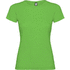 Jamaica naisten lyhythihainen t-paita, vihreä-ruoho liikelahja logopainatuksella