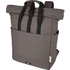 Joey 15 GRS-kierrätetystä kankaasta valmistettu rullattava reppu kannettavalle tietokoneelle 15 l, harmaa lisäkuva 1