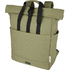 Joey 15 GRS-kierrätetystä kankaasta valmistettu rullattava reppu kannettavalle tietokoneelle 15 l, oliivi lisäkuva 1