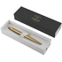 Jotter XL monochrome kuulakärkikynä, kultainen liikelahja logopainatuksella