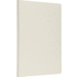 Karst® kovakantinen A5-muistikirja, beige liikelahja logopainatuksella