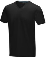 Kawartha miesten lyhythihainen luomu-t-paita, musta liikelahja logopainatuksella