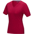 Kawartha naisten lyhythihainen luomu-t-paita, punainen liikelahja logopainatuksella