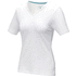 Kawartha naisten lyhythihainen luomu-t-paita, valkoinen liikelahja logopainatuksella