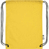Kiristysnyörillinen Oriole RPET -reppu 5L, keltainen lisäkuva 4