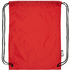 Kiristysnyörillinen Oriole RPET -reppu 5L, punainen lisäkuva 4