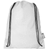 Kiristysnyörillinen Oriole RPET -reppu 5L, valkoinen lisäkuva 2