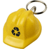 Kolt kypäränmuotoinen avaimenperä kierrätetystä materiaalista, keltainen lisäkuva 1