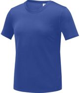 Kratos naisten lyhythihainen t-paita, cool fit, sininen liikelahja logopainatuksella