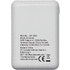 Langaton Dense-varavirtalähde 5 000 mAh, valkoinen lisäkuva 4