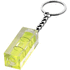 Leveler-avaimenperä, läpikuultava-valkoinen liikelahja logopainatuksella