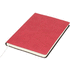 Liberty-muistivihko, pehmeä pinta, punainen liikelahja logopainatuksella