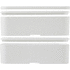 MIYO kaksikerroksinen eväsrasia, valkoinen, harmaa lisäkuva 6