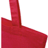 Madras 140 g/m2 GRS kierrätyspuuvillakassi 7 L, punainen lisäkuva 4