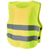 Marie-turvaliivi tarranauhakiinnityksellä, 7"12-vuotiaille, neon-keltainen liikelahja logopainatuksella