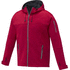 Match miesten softshell-takki, punainen liikelahja logopainatuksella
