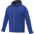 Match miesten softshell-takki, sininen liikelahja logopainatuksella