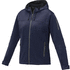 Match naisten softshell-takki, tummansininen liikelahja logopainatuksella
