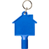Maximilian talonmuotoinen kierrätetystä materiaalista valmistettu työkaluavain-avaimenperä, sininen lisäkuva 2