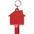 Maximilian-yleisavain avaimenperässä, talonmuotoinen, punainen lisäkuva 2