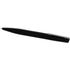 Milos-kuulakärkikynä, pehmeä, musta liikelahja logopainatuksella