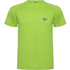 Montecarlo lasten lyhythihainen urheilu-t-paita, kalkinvihreä lisäkuva 1