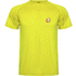 Montecarlo lasten lyhythihainen urheilu-t-paita, neon-keltainen lisäkuva 1