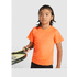 Montecarlo lasten lyhythihainen urheilu-t-paita, neonkoralli lisäkuva 3