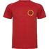 Montecarlo miesten lyhythihainen urheilu-t-paita, punainen lisäkuva 1