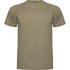 Montecarlo miesten lyhythihainen urheilu-t-paita, tumma-hiekka liikelahja logopainatuksella