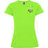 Montecarlo naisten lyhythihainen urheilu-t-paita, kalkinvihreä lisäkuva 1