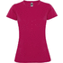 Montecarlo naisten lyhythihainen urheilu-t-paita, kirkas-vaaleanpunainen liikelahja logopainatuksella