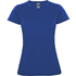 Montecarlo naisten lyhythihainen urheilu-t-paita, kuninkaallinen liikelahja logopainatuksella