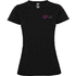 Montecarlo naisten lyhythihainen urheilu-t-paita, musta lisäkuva 1