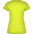 Montecarlo naisten lyhythihainen urheilu-t-paita, neon-keltainen lisäkuva 2