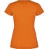 Montecarlo naisten lyhythihainen urheilu-t-paita, neon-oranssi lisäkuva 2