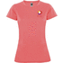 Montecarlo naisten lyhythihainen urheilu-t-paita, neonkoralli lisäkuva 1