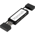 Mulan Kaksois USB 2.0 -hubi, musta lisäkuva 2