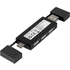 Mulan Kaksois USB 2.0 -hubi, musta lisäkuva 4